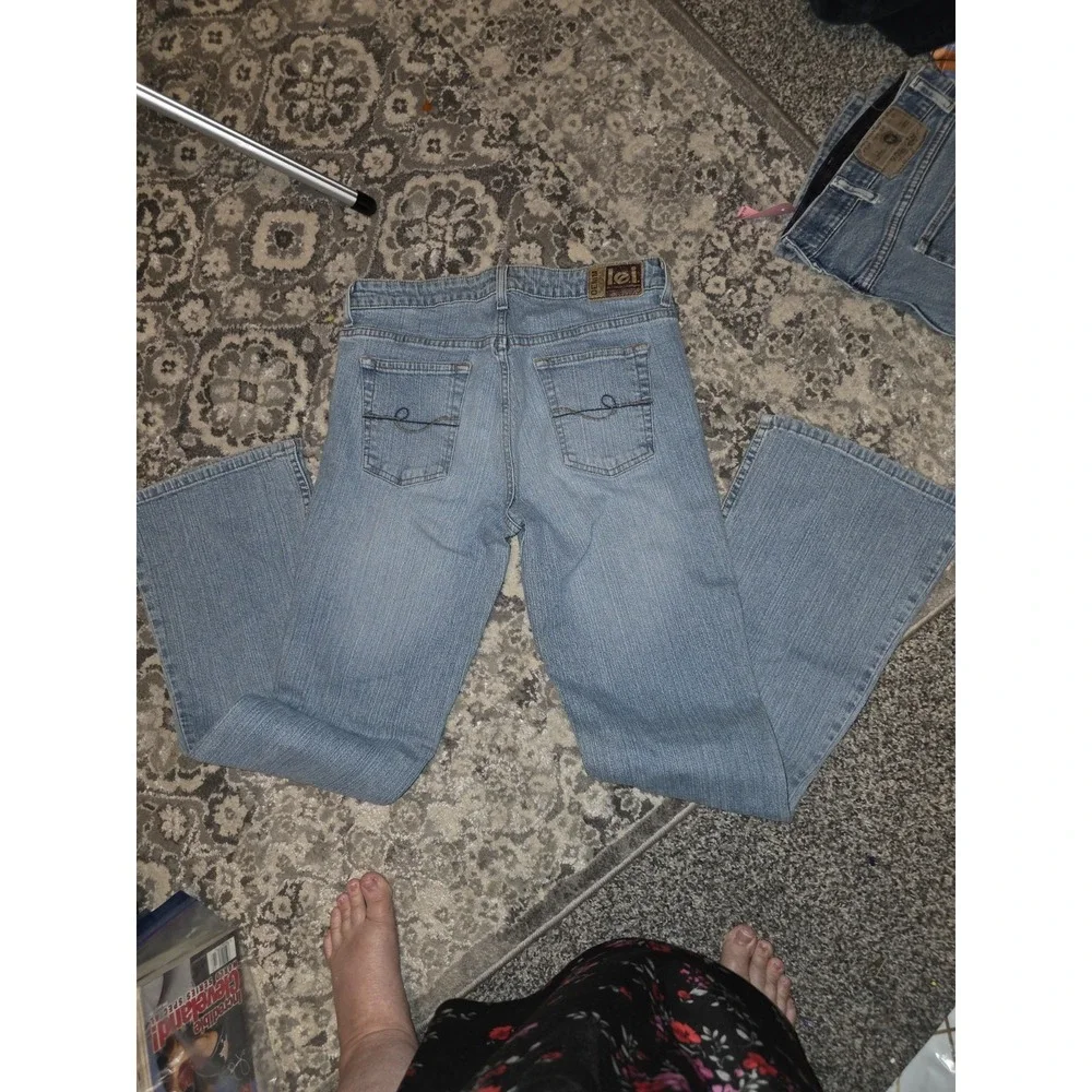 lei jeans size 13 Flare Legs Vintage. 15